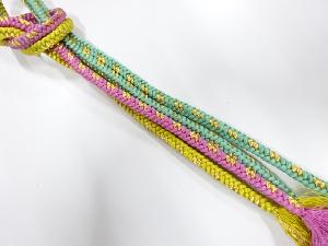 正絹　手組帯締め